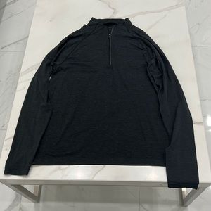 COPY - Lululemon 1/3 Zip Up Black Long Sleeve